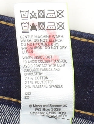 Marks and Spencer Women’s Blue Straight Jeans Size 18