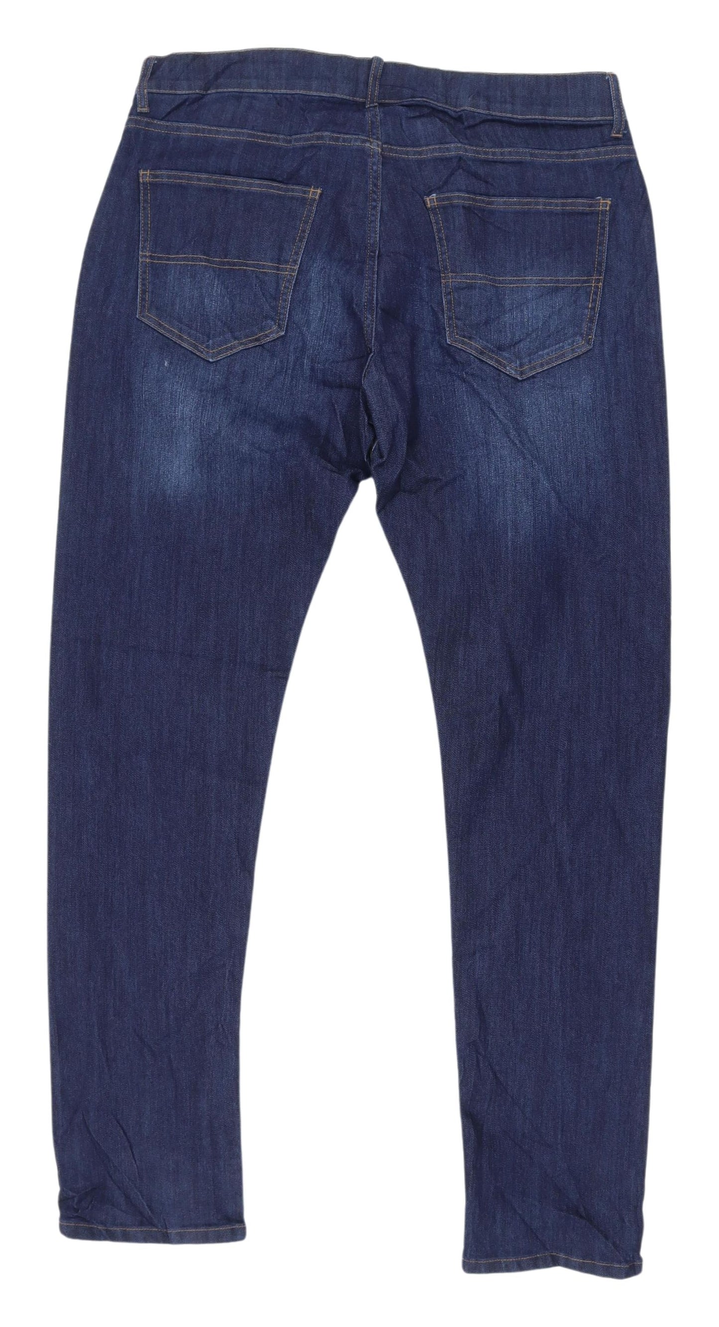 Incorporatewear Men's Blue Straight Jeans 34R