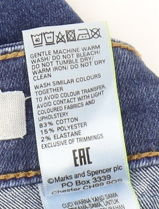 Marks and Spencer Women's Blue Skinny Jeans