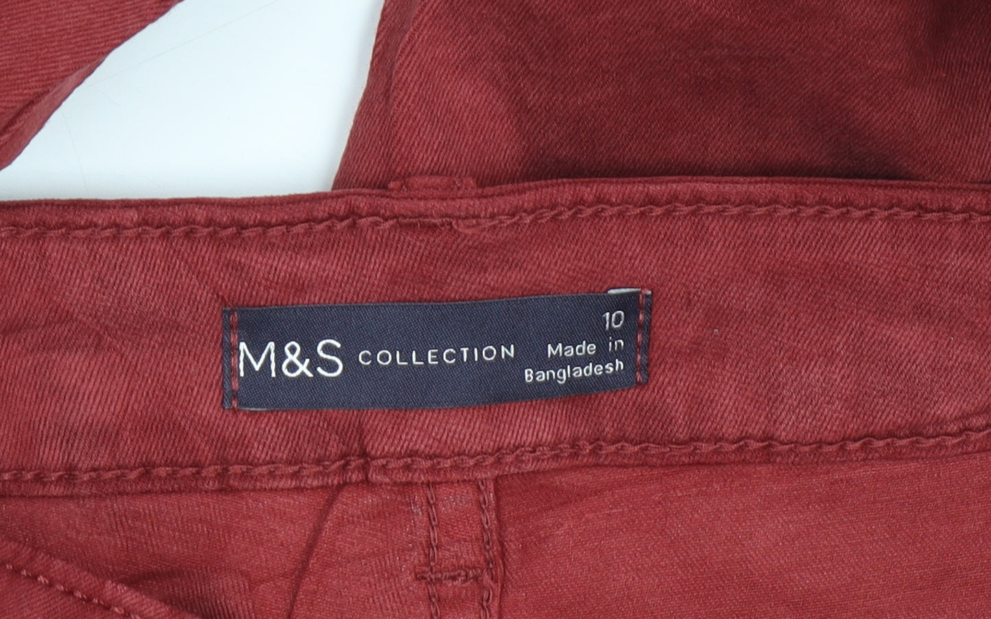 Marks and Spencer Women’s Red Jeans Size 10