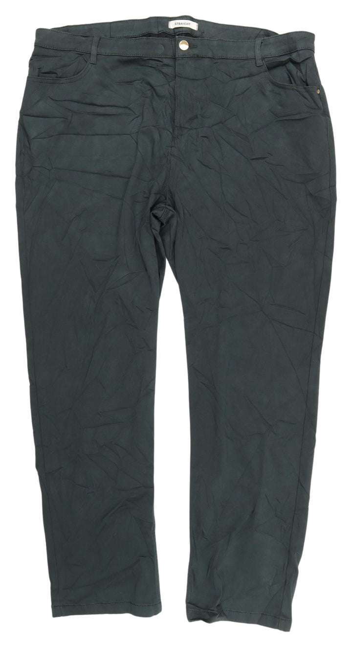 Marks and Spencer Women’s Green Straight Jeans 3XS