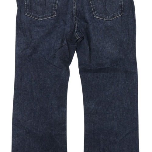 Per Una Women's Blue Straight Jeans - Size 14