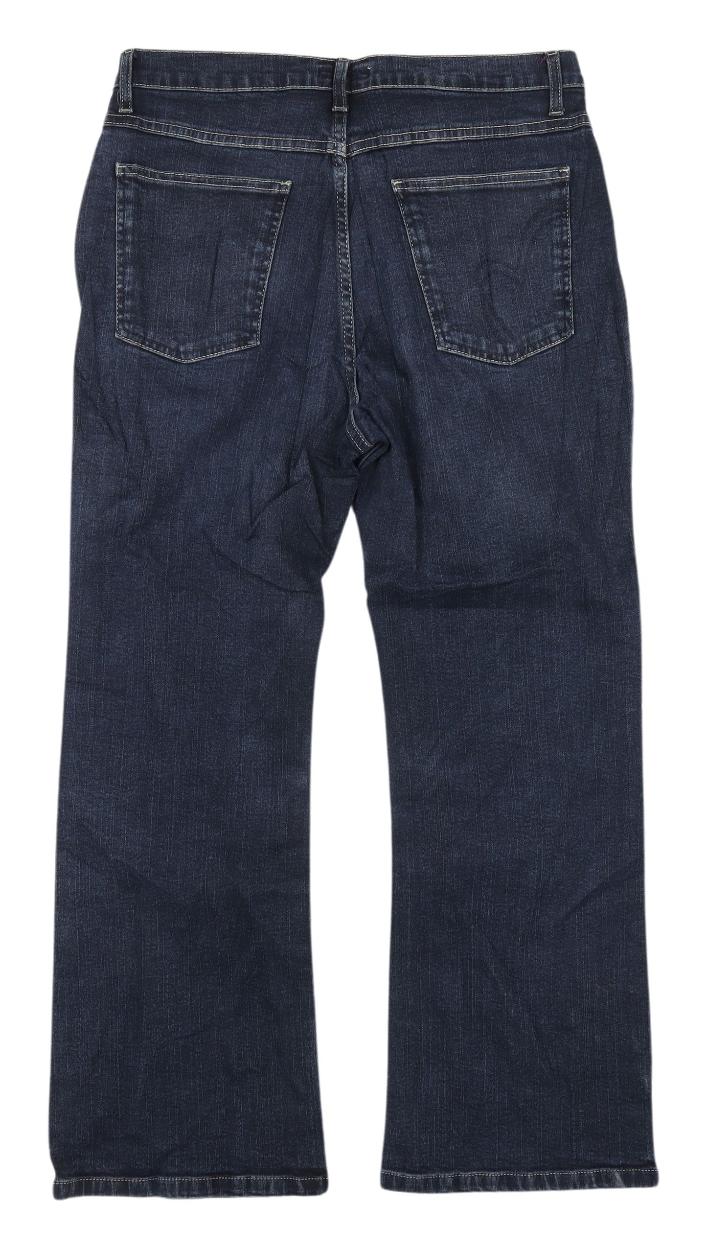 Per Una Women's Blue Straight Jeans - Size 14