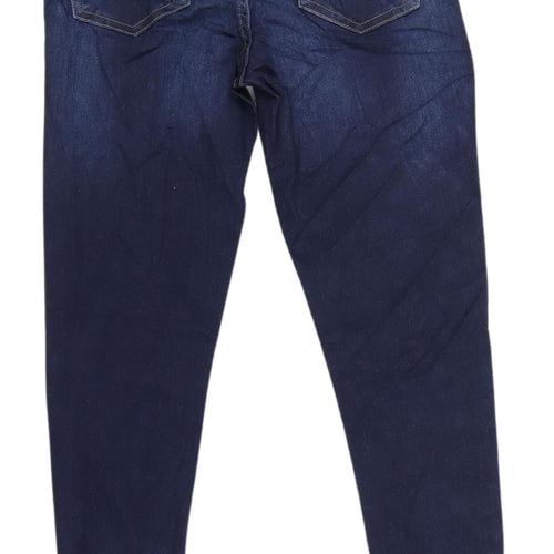 Marks & Spencer Women's Blue Skinny Jeans Size 8