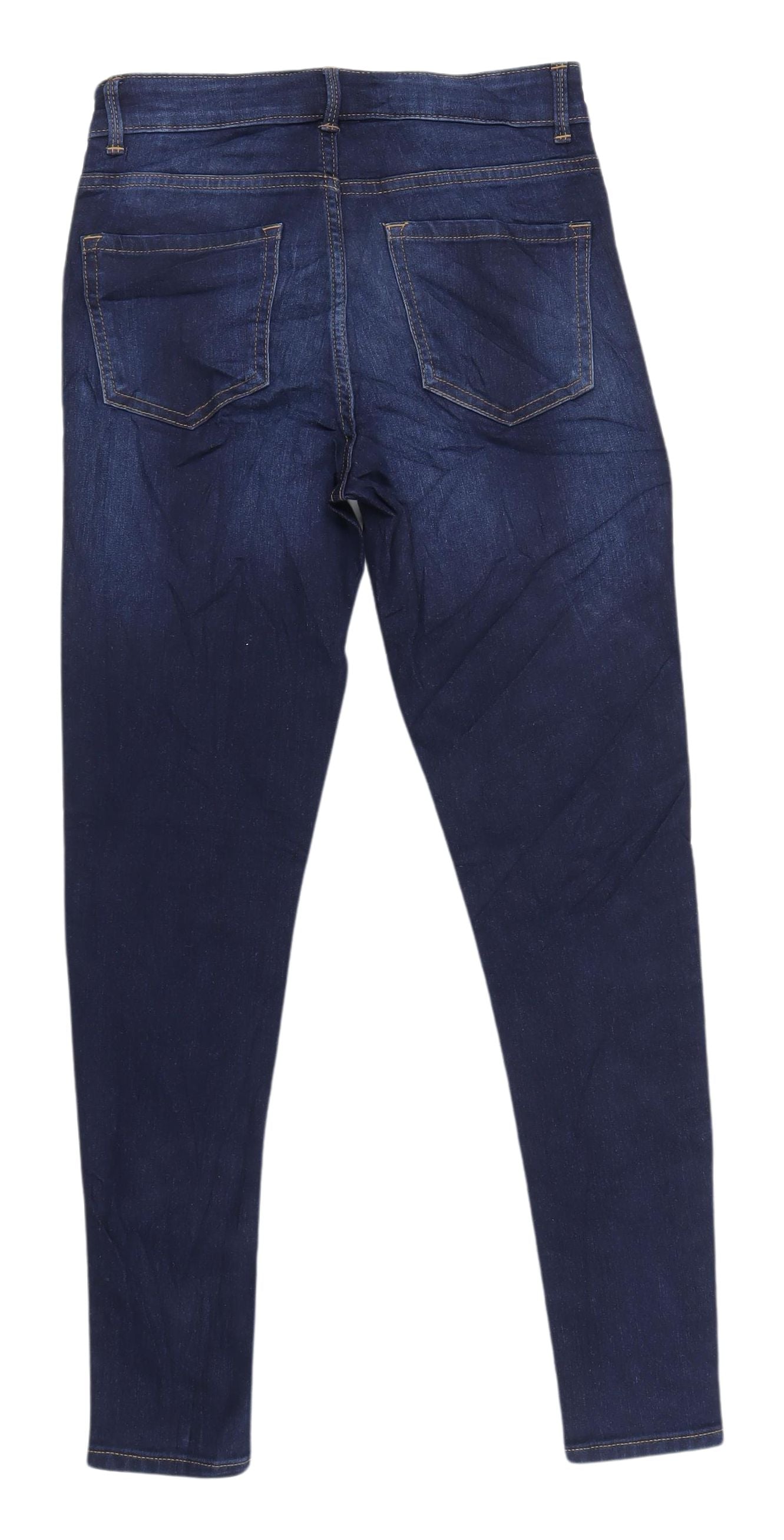 Marks & Spencer Women's Blue Skinny Jeans Size 8