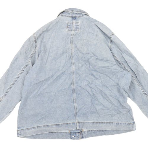 Marks and Spencer Women's Blue Denim Jacket Size 18