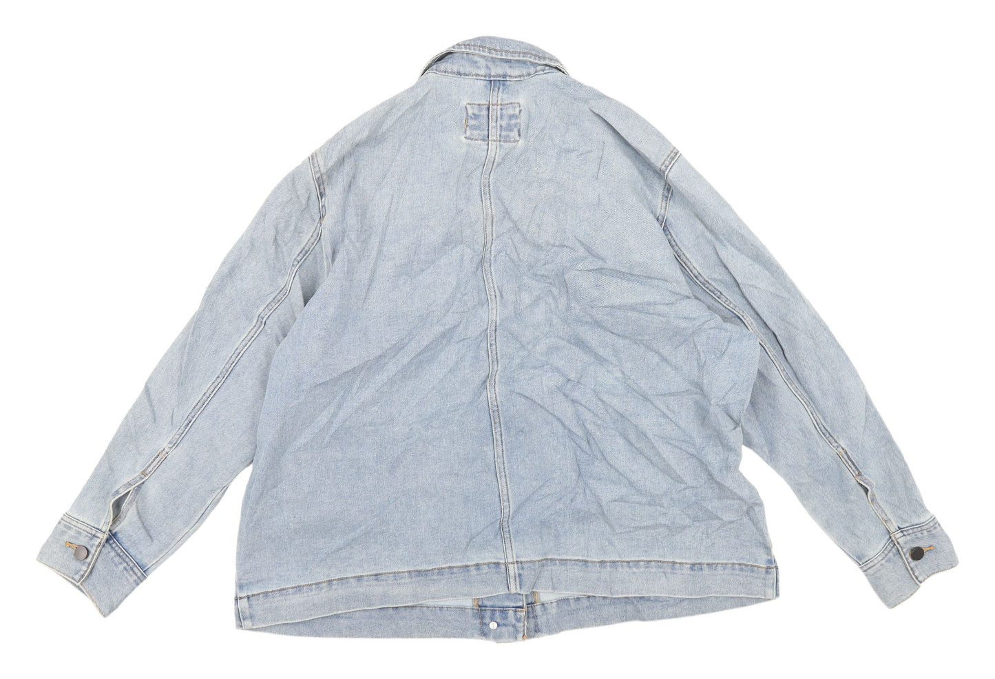 Marks and Spencer Women's Blue Denim Jacket Size 18