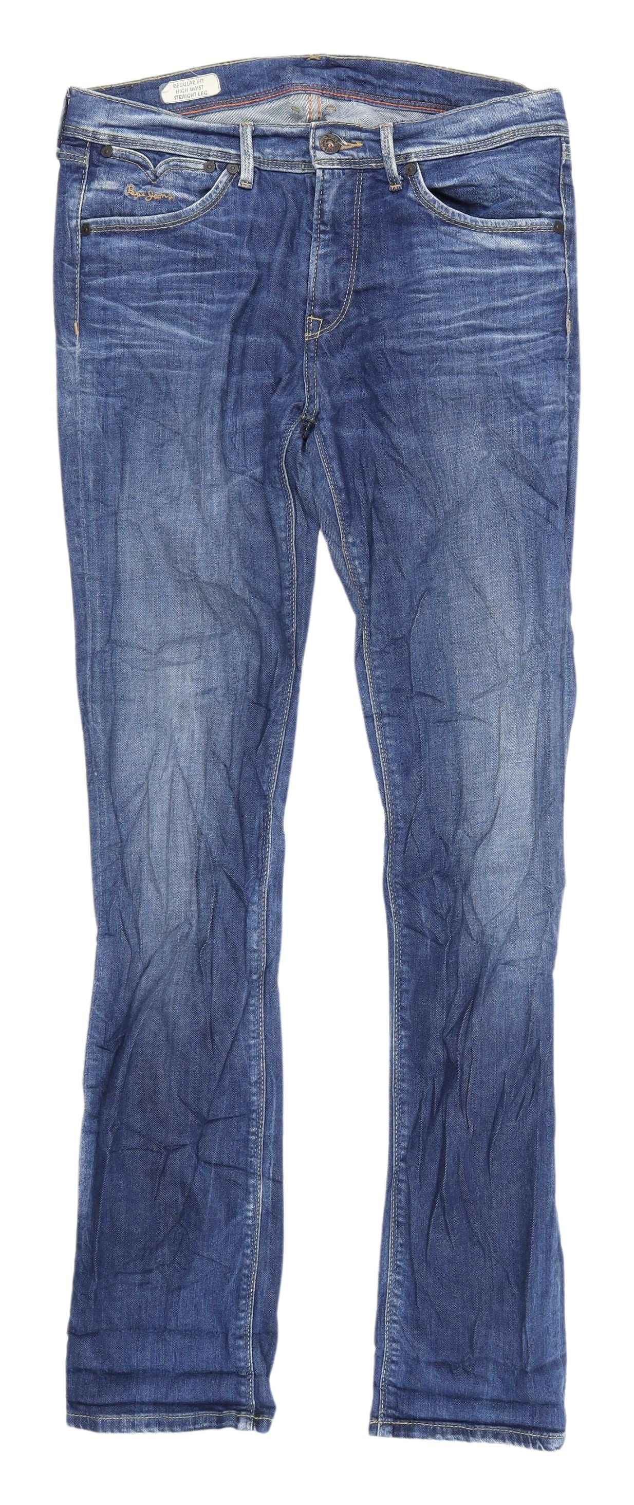 Pepe Jeans Women's Blue Straight Jeans Size 8
