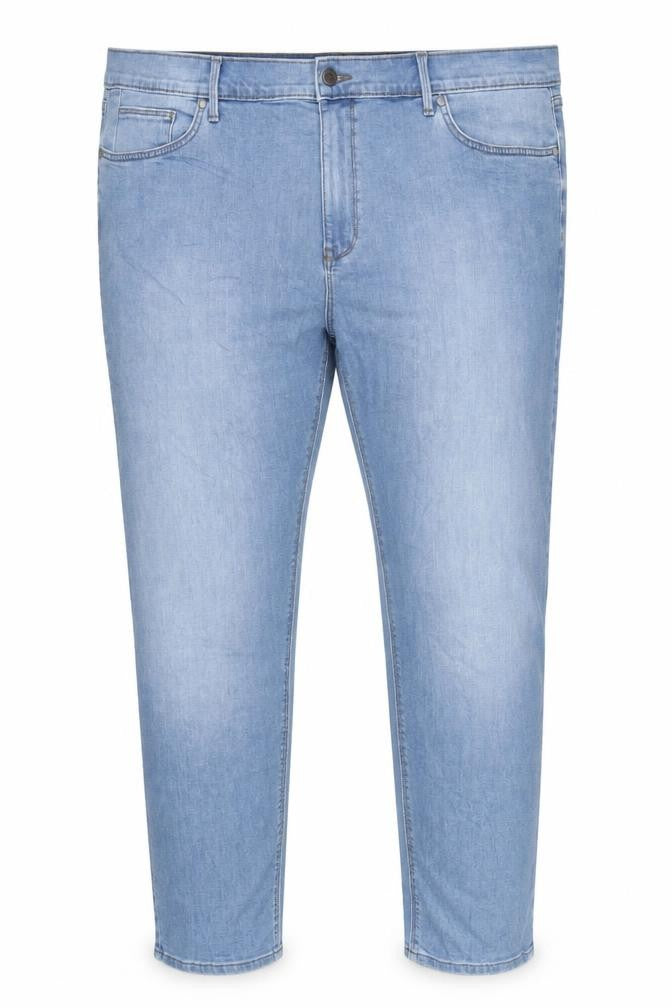 Front view of Marks & Spencer Men’s Blue Tapered Jeans 2XL