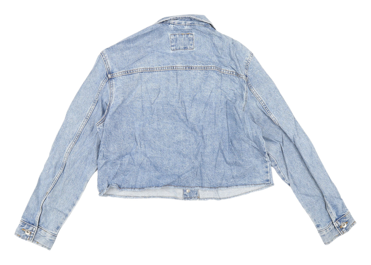 Marks and Spencer Women's Denim Jacket Size 14 Blue