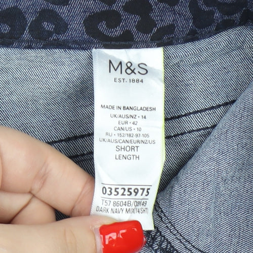 Marks and Spencer Women's Blue Jegging Jeans, Size 14