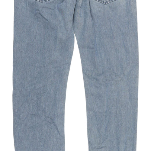 Marks and Spencer Men's Slim Fit Light Blue Jeans, Size 30