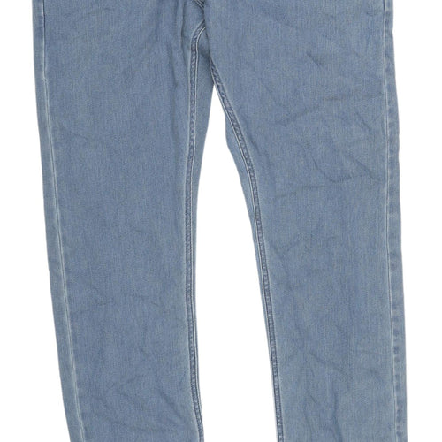 Marks and Spencer Men's Slim Fit Blue Jeans L