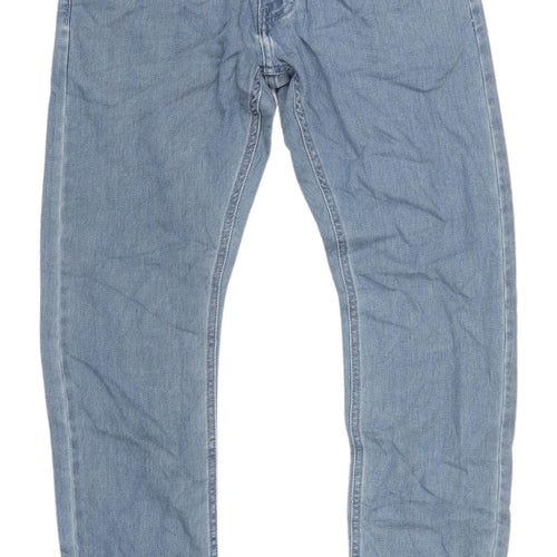 Marks and Spencer Men's Light Blue Slim Jeans