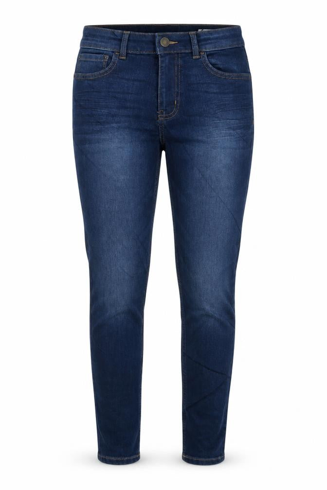 Front view of Marks & Spencer Women's Blue Skinny Jeans -, size 8