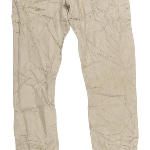 Marks and Spencer Men's Beige Slim Jeans