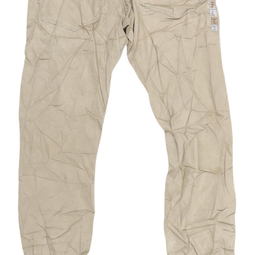 Marks and Spencer Men's Beige Slim Jeans