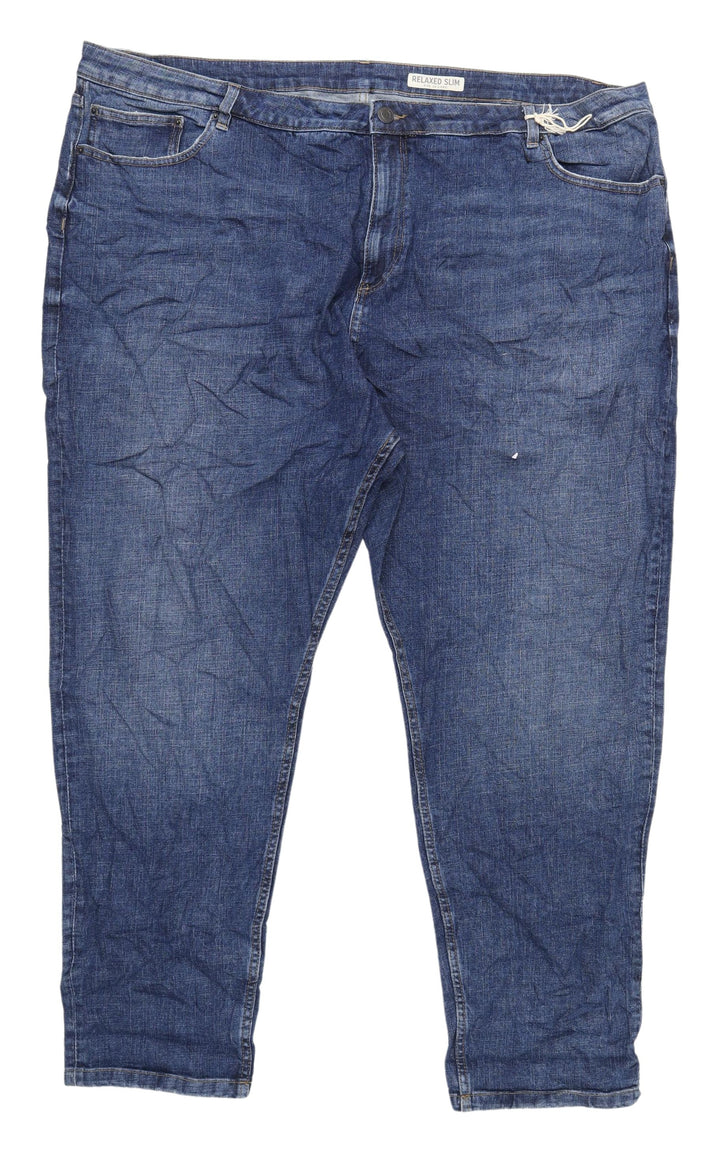 Marks and Spencer Women's Blue Relaxed Jeans Size 6
