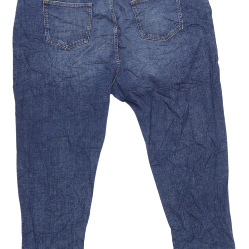 Marks and Spencer Women's Blue Relaxed Jeans Size 6