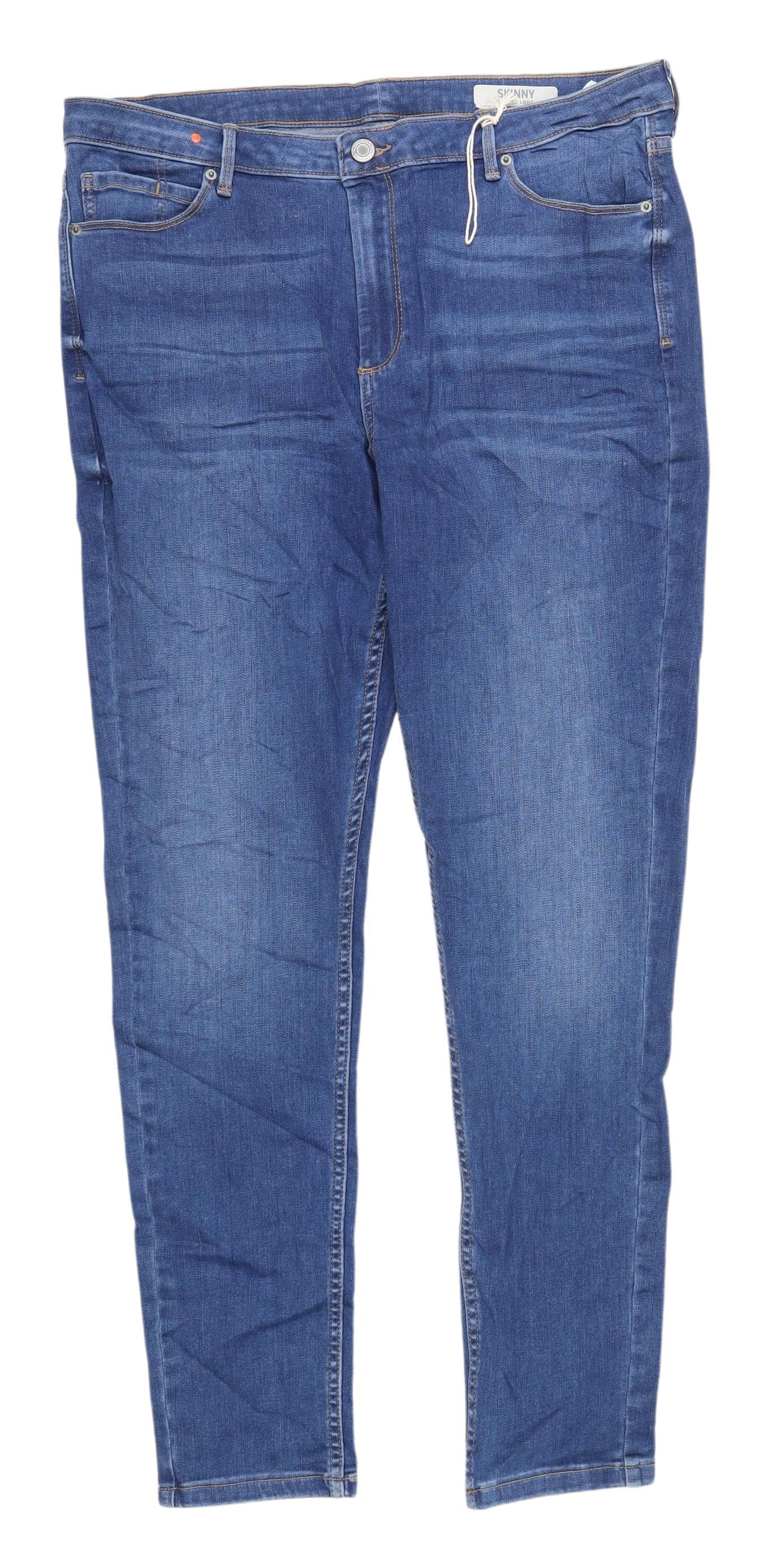 Marks and Spencer Women Blue Skinny Jeans Size 16
