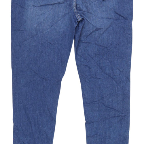 Marks and Spencer Women Blue Skinny Jeans Size 16