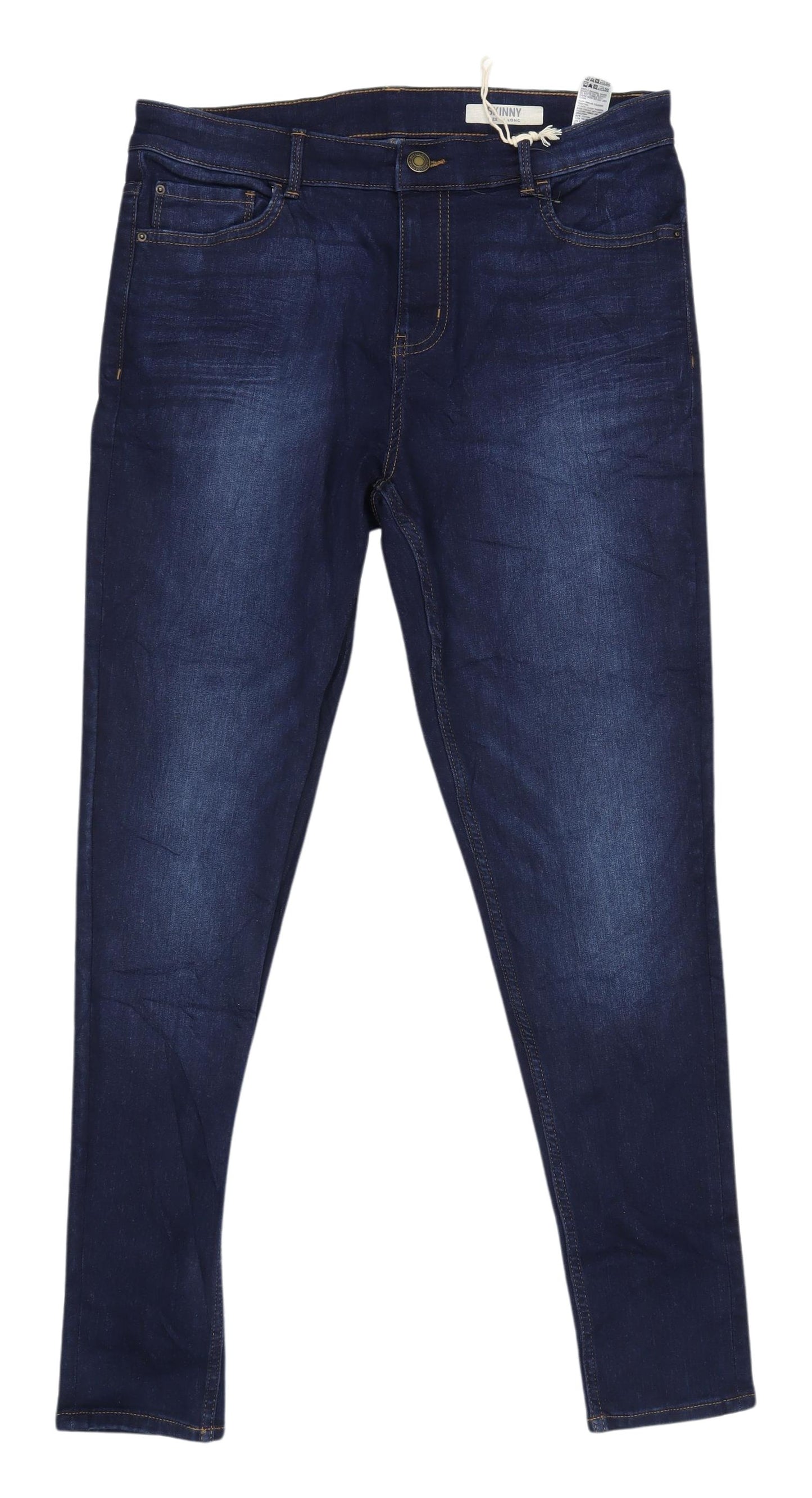 Marks and Spencer Women's Blue Skinny Jeans Size 14