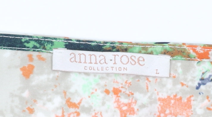 Anna Rose Women's Multicolour Cowl Neck T-Shirt