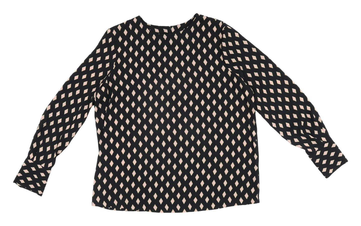 Marks and Spencer Women's Black Blouse Size 12