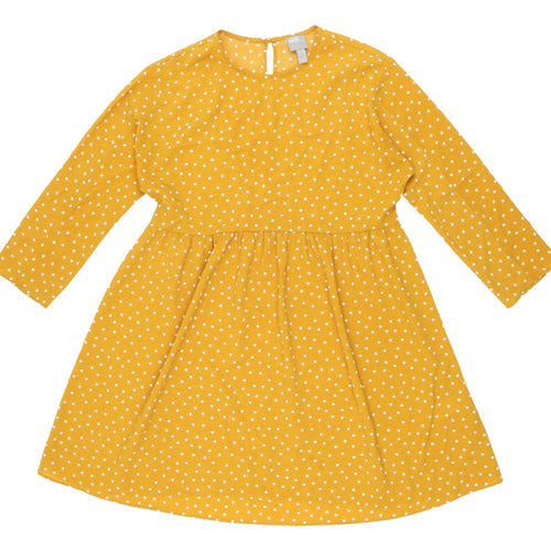 ASOS Women's Yellow Polka Dot A-Line Dress, New