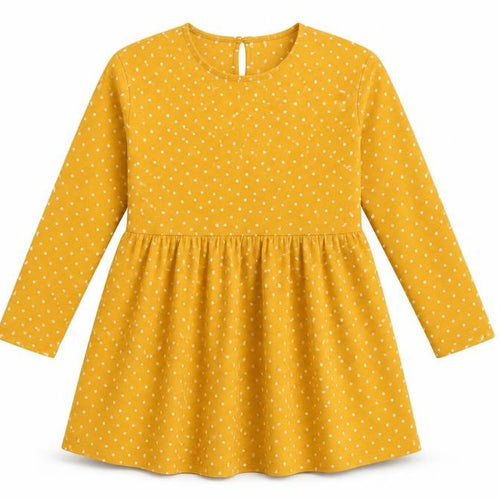 ASOS Women's Yellow Polka Dot A-Line Dress, New