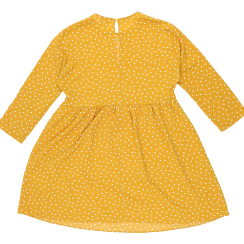 ASOS Women's Yellow Polka Dot A-Line Dress, New