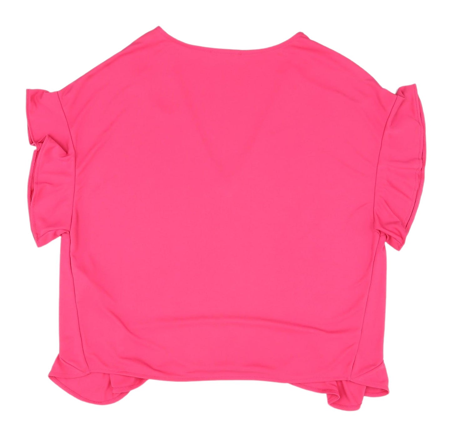 Zara Women's Pink V-Neck Blouse, Size S - Casual Style