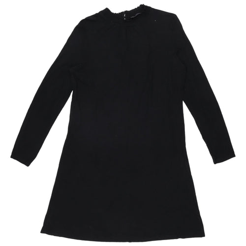 Marks and Spencer Black Long Sleeve Dress Size 14