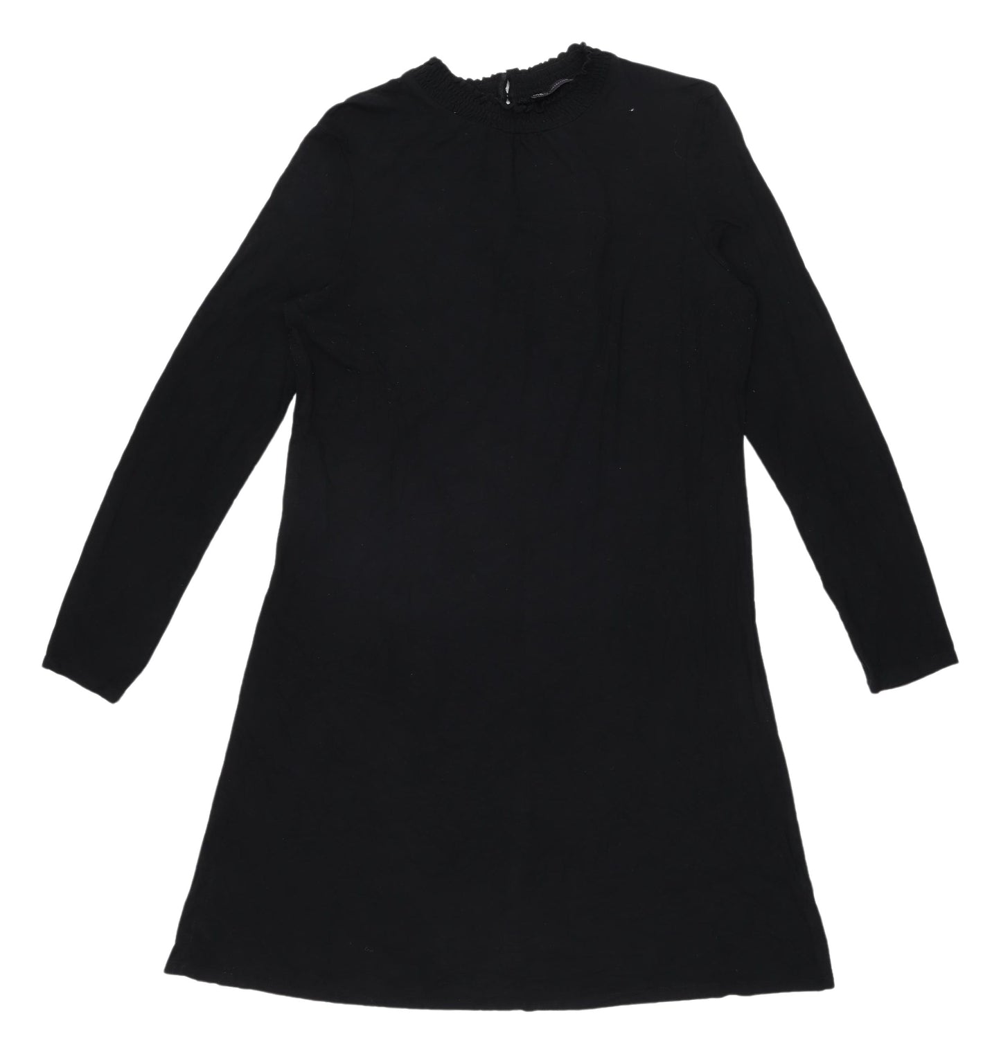 Marks and Spencer Black Long Sleeve Dress Size 14