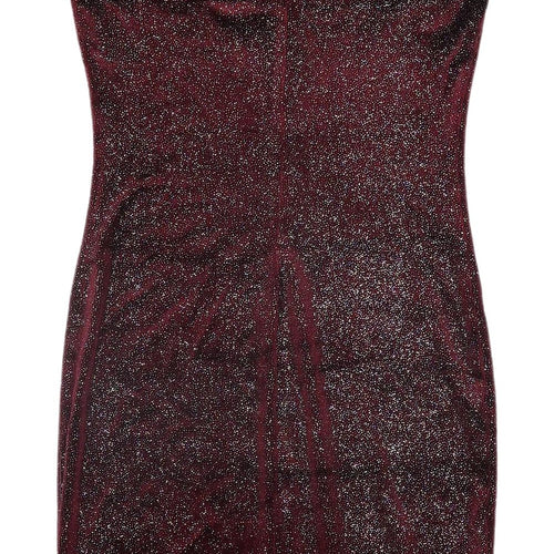 New Look Women's Red Mini Slip Dress Size 6 Party