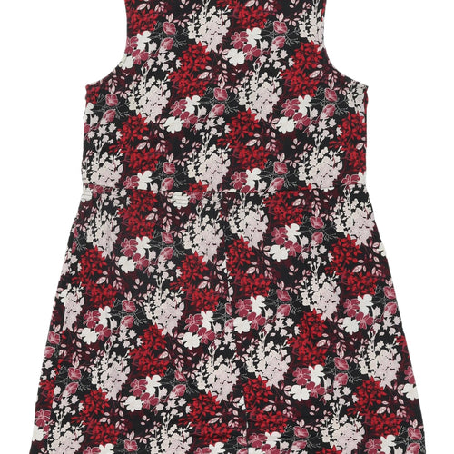 New Look Floral Shift Dress, Multicoloured, Size 12