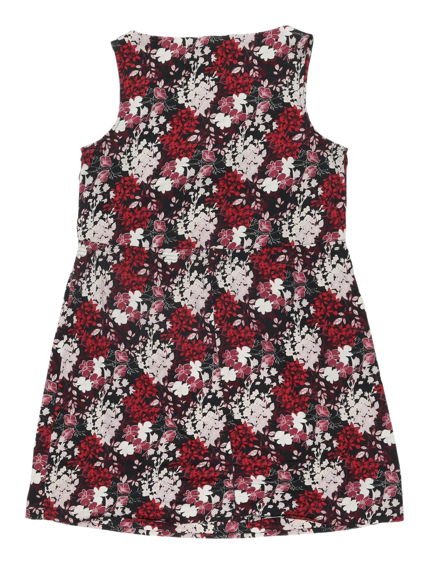 New Look Floral Shift Dress, Multicoloured, Size 12