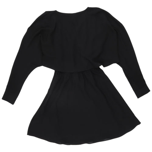 River Island Women's Black Dress, Size 6, Long Sleeve