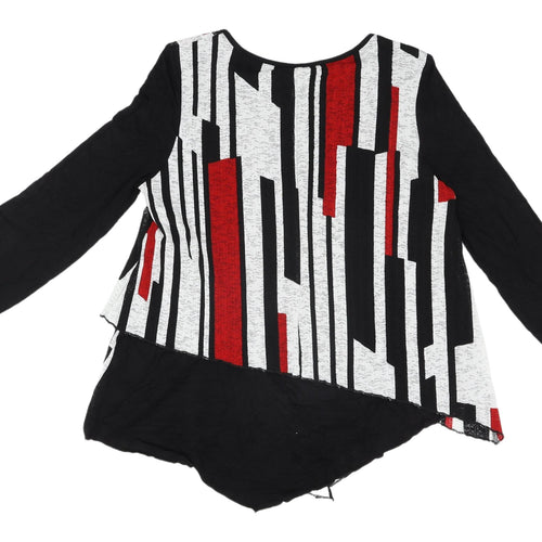 Roman Women's Multicoloured Geometric Blouse, Size 12