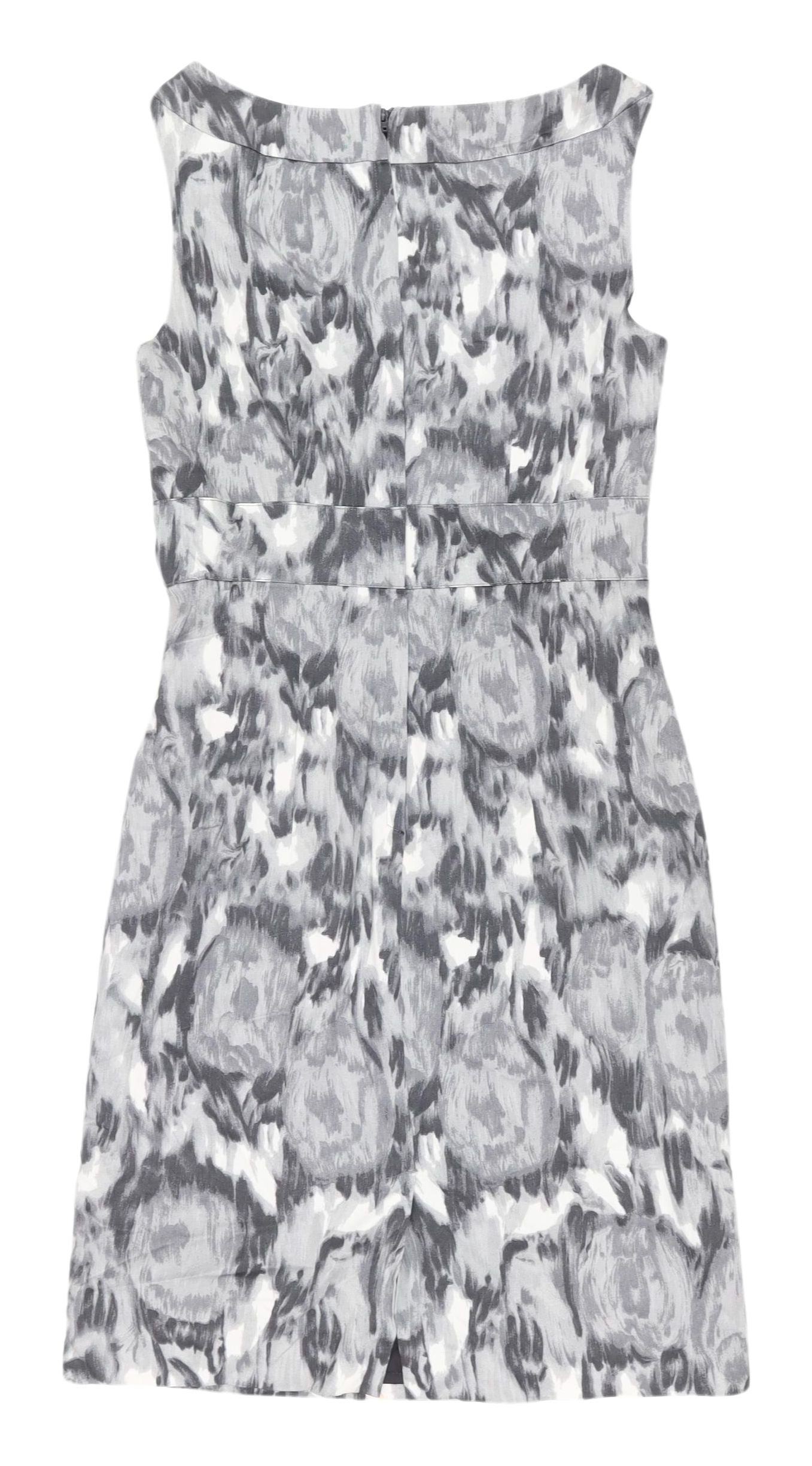 H&M Women's Grey Sheath Dress Size 8, Stylish & Elegant