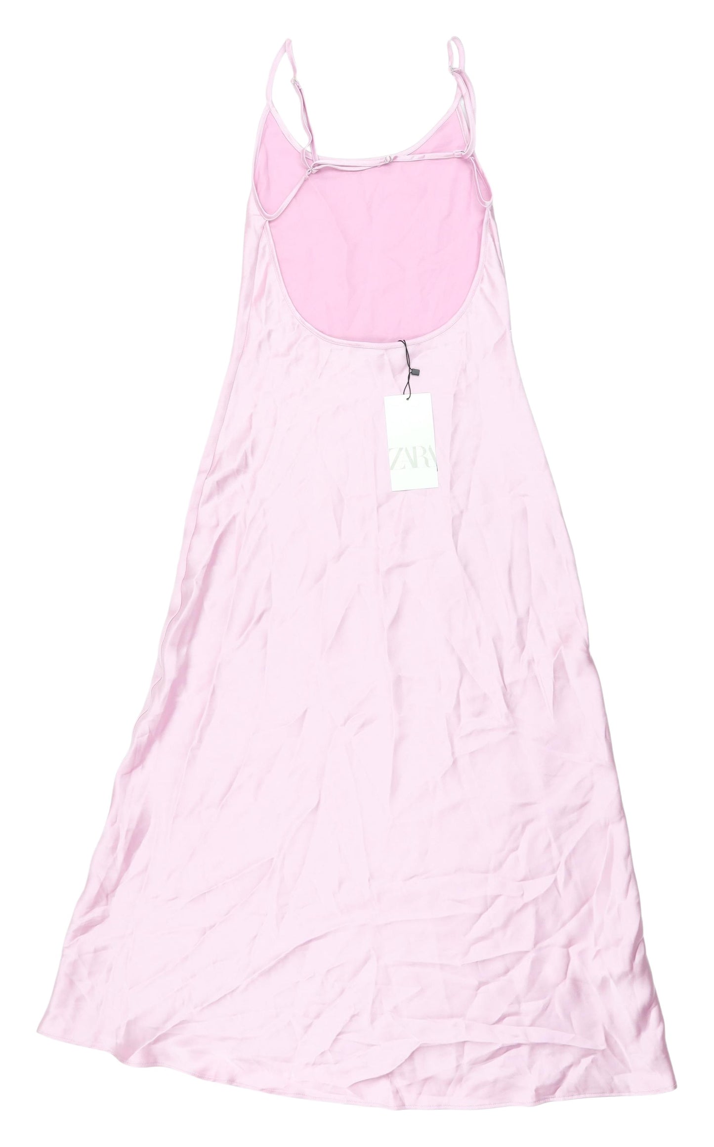 Zara Women's Pink Sleeveless Slip Dress XS