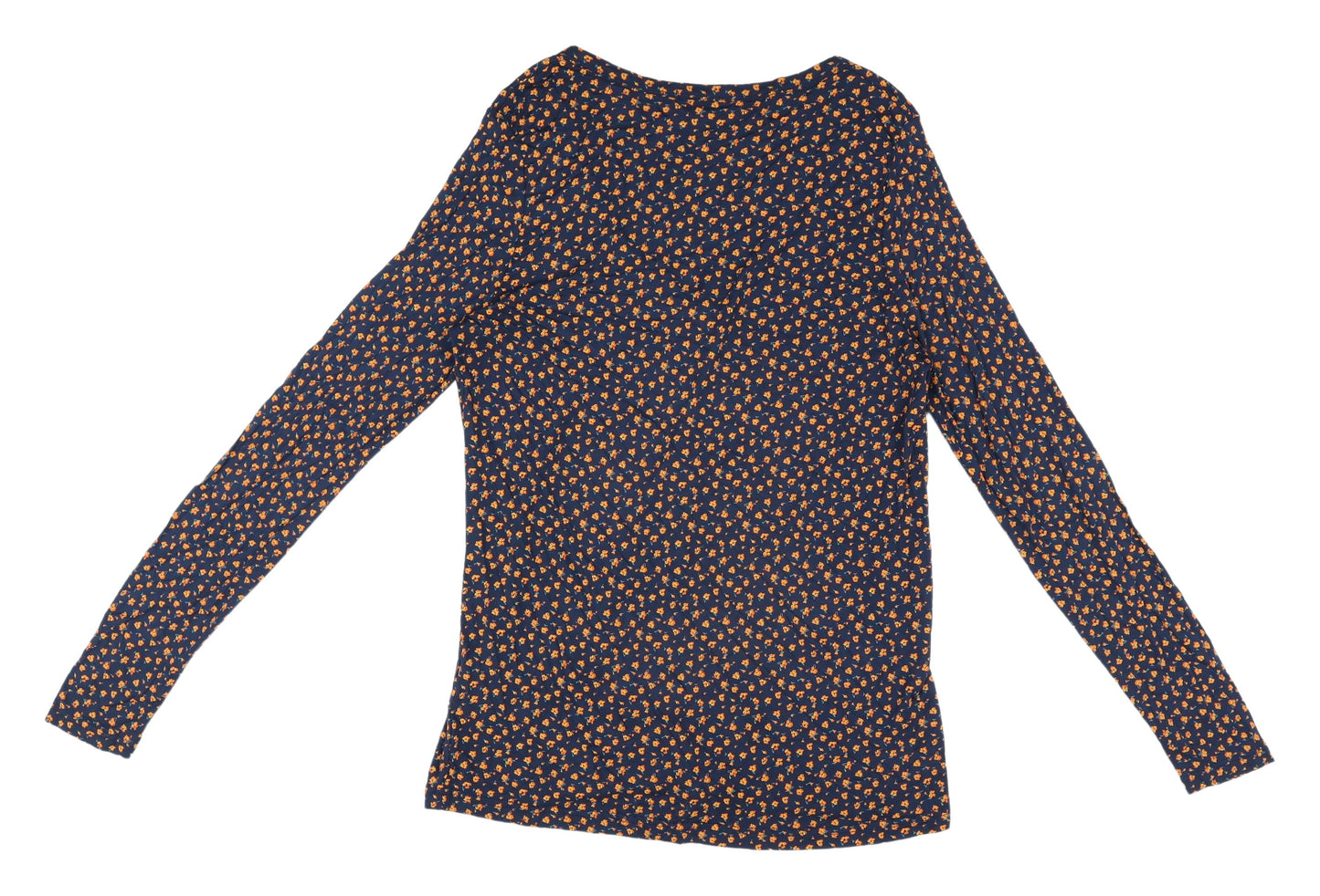 ASOS Women's Blue Floral V-Neck Blouse Size 20