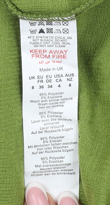 Boohoo Women's Green Off Shoulder Midi Dress