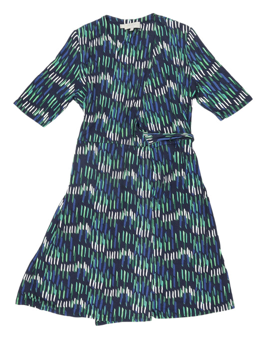 Hobbs Women's Multicoloured Wrap Dress Size 14