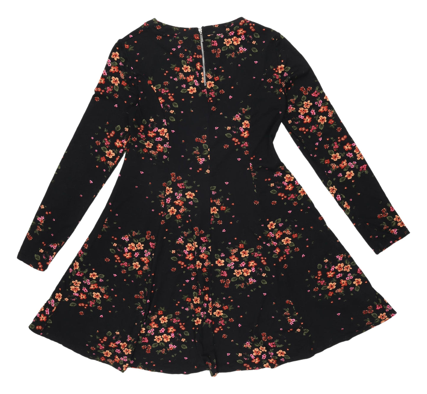 Blue Vanilla Women's Floral Long Sleeve Fit & Flare Dress