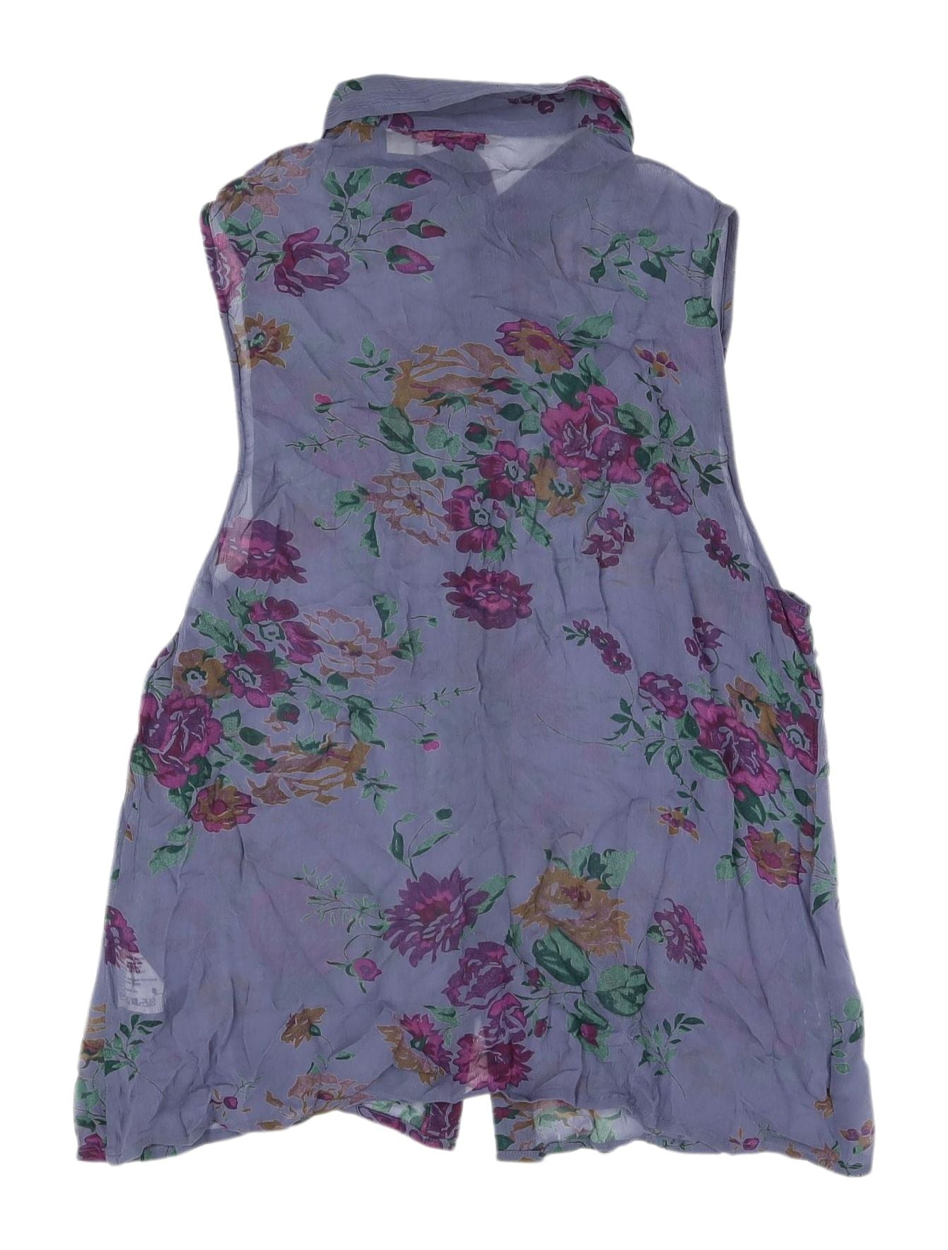 Jack Wills Women's Floral Sleeveless Blouse