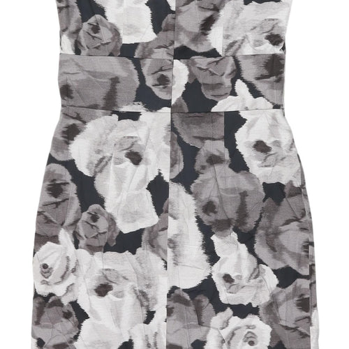 Hobbs Women's Multicoloured Floral Sheath Dress Size 8