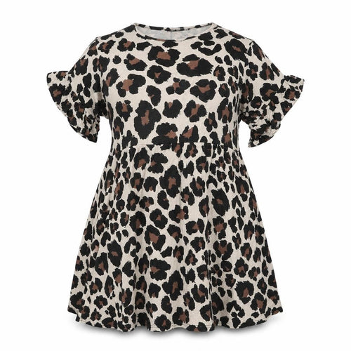 Boohoo Women's Multicoloured Animal Print Skater Dress