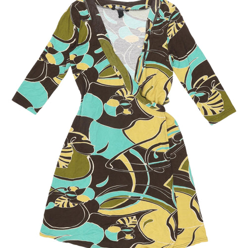 H&M Mama Women's Multicoloured Wrap Dress