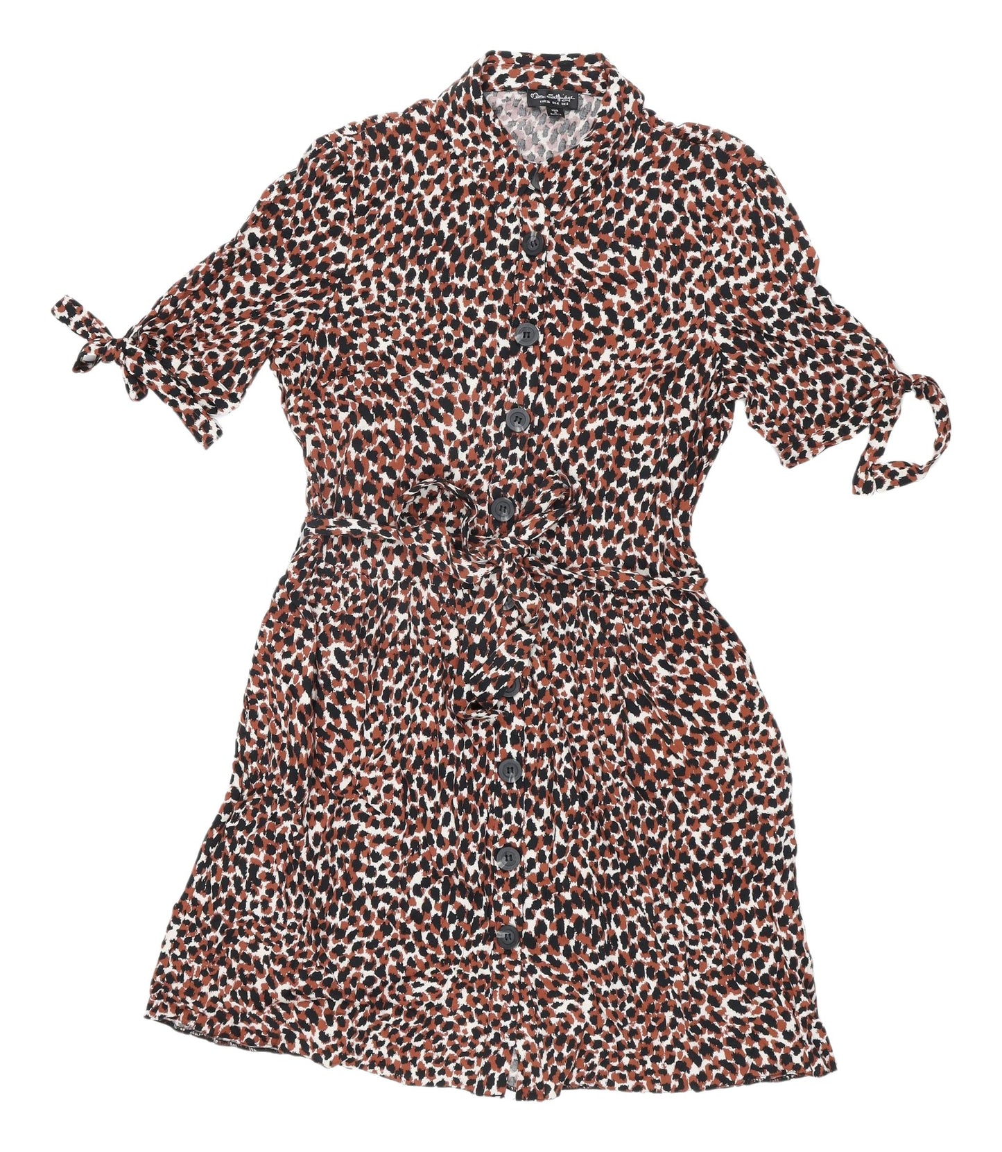 Miss Selfridge Women’s Multicoloured Shirt Dress, UK 8